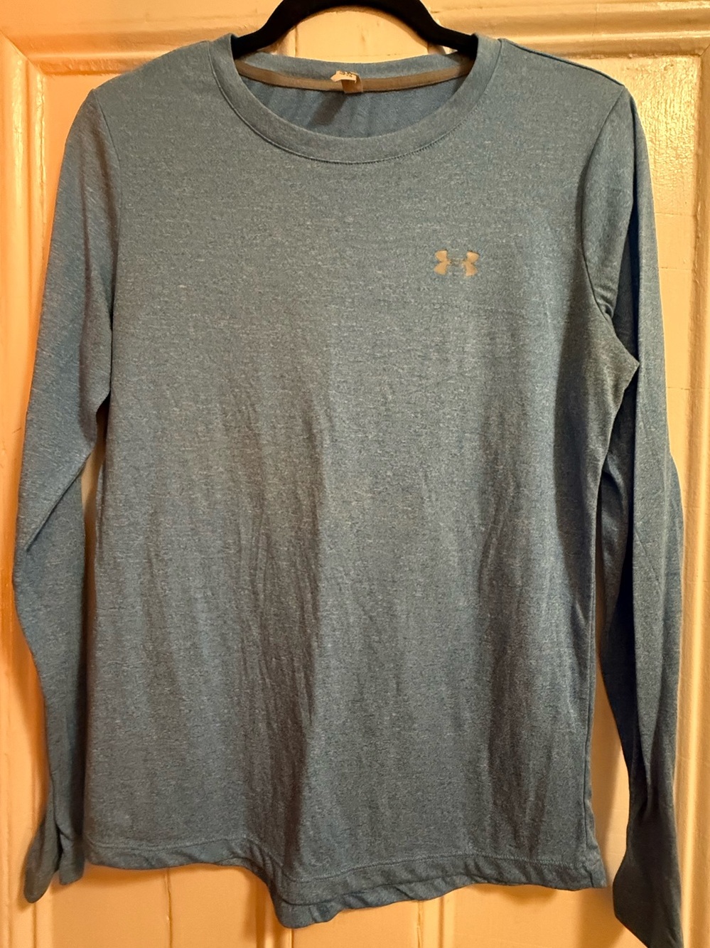 Under Armour Light Blue Long Sleeve Athletic Tee